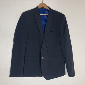 Nick Graham Stretch Modern Fit Black  Blazer Sport Jacket